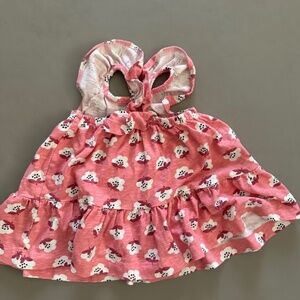 LIKE NEW Mayoral Baby girl pink floral Dress 9mo 6-9mo